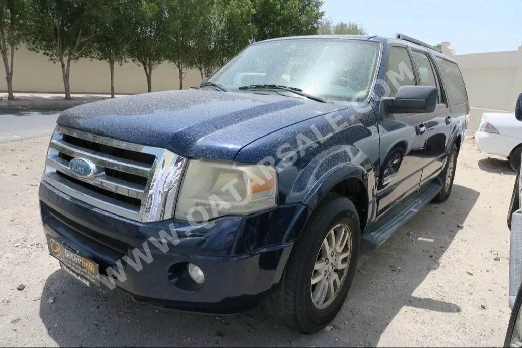 Ford  Expedition  2008  Automatic  162,000 Km  8 Cylinder  Four Wheel Drive (4WD)  SUV  Dark Blue  With Warranty