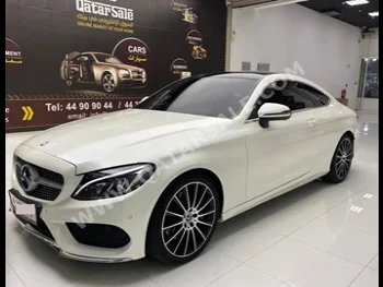 Mercedes-Benz  C-Class  300  2017  Automatic  147,000 Km  4 Cylinder  Rear Wheel Drive (RWD)  Coupe / Sport  White  With Warranty