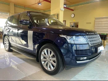 Land Rover  Range Rover  Vogue  2015  Automatic  70,000 Km  8 Cylinder  Four Wheel Drive (4WD)  SUV  Blue  With Warranty