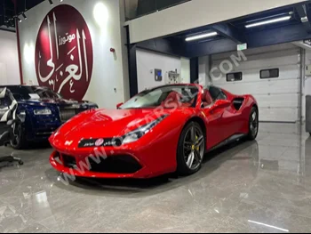 Ferrari  488  Spider  2017  Automatic  20,000 Km  8 Cylinder  Rear Wheel Drive (RWD)  Coupe / Sport  Red