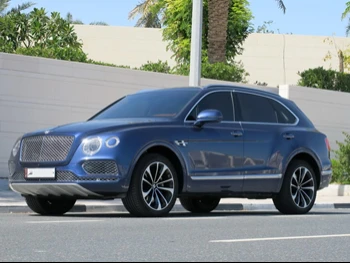 Bentley  Bentayga  2019  Automatic  59,500 Km  8 Cylinder  Four Wheel Drive (4WD)  SUV  Blue