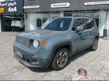 Jeep  Renegade  2016  Automatic  143,000 Km  4 Cylinder  Front Wheel Drive (FWD)  SUV  Gray  With Warranty
