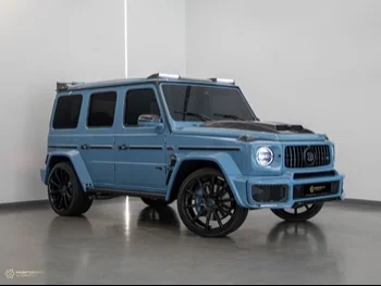 Mercedes-Benz  G-Class  800 Brabus  2022  Automatic  4,000 Km  8 Cylinder  Four Wheel Drive (4WD)  SUV  Blue  With Warranty