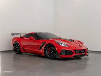  Chevrolet  Corvette  ZR1  2020  Automatic  4,550 Km  8 Cylinder  Rear Wheel Drive (RWD)  Convertible  Red  With Warranty