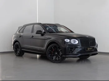 Bentley  Bentayga  Speed  2021  Automatic  15,850 Km  12 Cylinder  Four Wheel Drive (4WD)  SUV  Black Matte  With Warranty