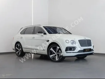  Bentley  Bentayga  First Edition  2017  Automatic  68,850 Km  12 Cylinder  All Wheel Drive (AWD)  SUV  White  With Warranty