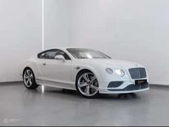  Bentley  GT  Speed  2016  Automatic  55,300 Km  12 Cylinder  All Wheel Drive (AWD)  Coupe / Sport  White  With Warranty