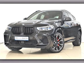 BMW  X-Series  X6 M Competition  2022  Automatic  38,335 Km  8 Cylinder  Four Wheel Drive (4WD)  SUV  Black  With Warranty
