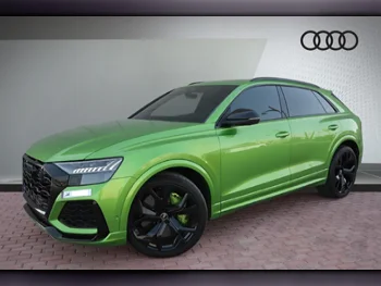 Audi  RSQ8  2022  Automatic  19,000 Km  8 Cylinder  All Wheel Drive (AWD)  SUV  Green  With Warranty