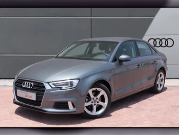 Audi  A3  1.4  2019  Automatic  100,000 Km  4 Cylinder  Front Wheel Drive (FWD)  Sedan  Gray