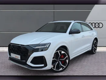 Audi  RSQ8  2020  Automatic  53,500 Km  8 Cylinder  All Wheel Drive (AWD)  SUV  White  With Warranty