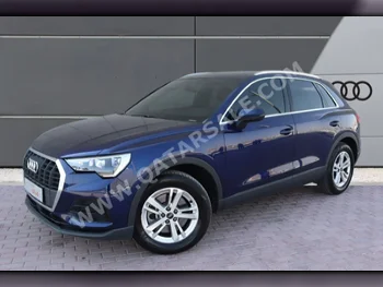 Audi  Q3  35 TFSI  2022  Automatic  17,000 Km  4 Cylinder  Front Wheel Drive (FWD)  SUV  Blue  With Warranty