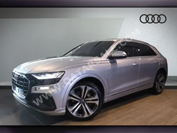 Audi  Q8  S-Line  2019  Automatic  62,000 Km  6 Cylinder  All Wheel Drive (AWD)  SUV  Silver