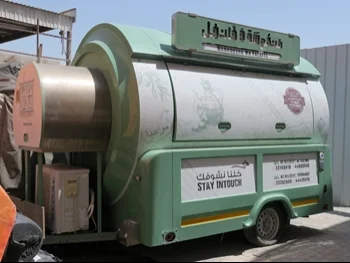 Caravan Food Truck  2019  Green Made in Turkey