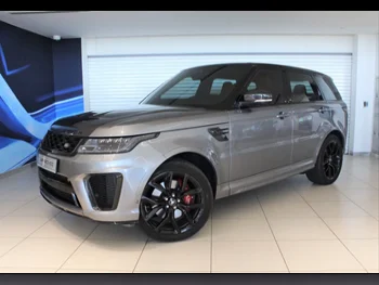 Land Rover  Range Rover  Sport SVR  2022  Automatic  13,821 Km  8 Cylinder  Four Wheel Drive (4WD)  SUV  Gray and Black  With Warranty