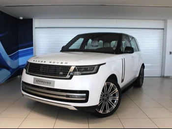 Land Rover  Range Rover  HSE  2023  Automatic  3,050 Km  8 Cylinder  Four Wheel Drive (4WD)  SUV  White  With Warranty