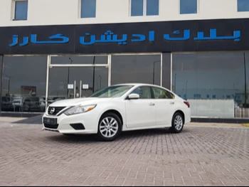 Nissan  Altima  2.5 S  2018  Automatic  89,000 Km  4 Cylinder  Front Wheel Drive (FWD)  Sedan  White