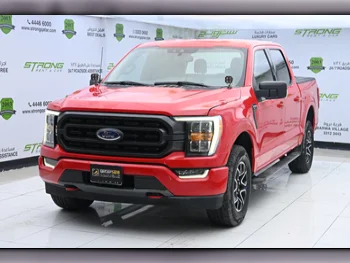 Ford  F  150  2021  Automatic  69,000 Km  6 Cylinder  Four Wheel Drive (4WD)  Pick Up  Red  With Warranty