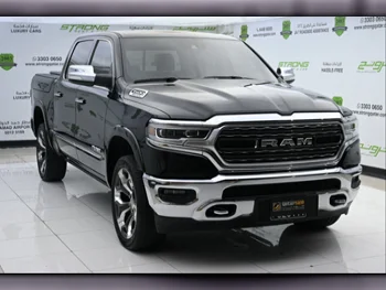 Dodge  Ram  Limited  2020  Automatic  43,000 Km  8 Cylinder  Four Wheel Drive (4WD)  Pick Up  Black  With Warranty