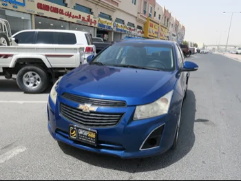 Chevrolet  Cruze  2014  Automatic  121,000 Km  4 Cylinder  Front Wheel Drive (FWD)  Sedan  Blue  With Warranty