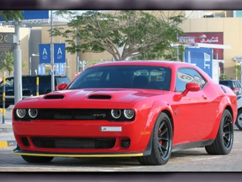 Dodge  Challenger  SRT Hellcat Redeye Widebody  2021  Automatic  18,800 Km  8 Cylinder  Rear Wheel Drive (RWD)  Coupe / Sport  Red  With Warranty