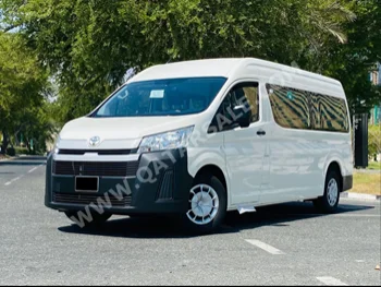 Toyota  Hiace  2024  Automatic  0 Km  6 Cylinder  Rear Wheel Drive (RWD)  Van / Bus  White  With Warranty