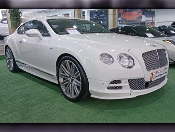 Bentley  GT  Speed  2015  Automatic  58,000 Km  12 Cylinder  All Wheel Drive (AWD)  Coupe / Sport  White