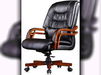كراسي مكتب - كرسي تنفيذي  - أسود