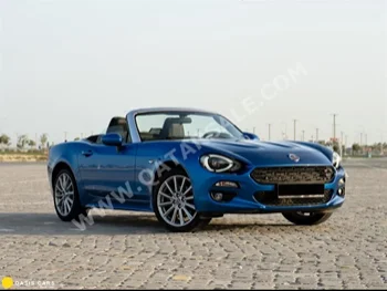 Fiat  124  Spider  2019  Automatic  17,000 Km  4 Cylinder  All Wheel Drive (AWD)  Convertible  Blue  With Warranty