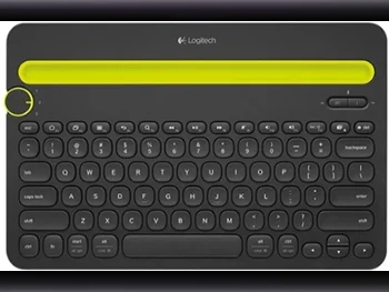لوحات المفاتيح - أسود  - كيبورد فقط  - سلكي