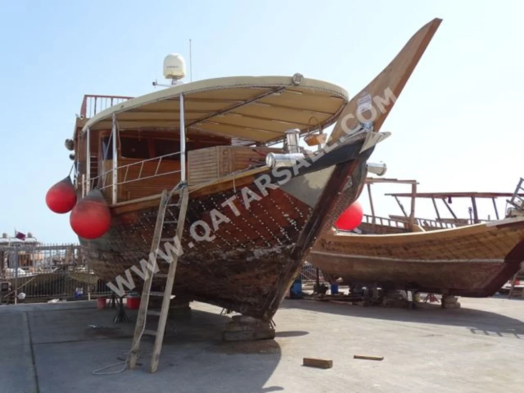 قارب خشب سنبوك الطول 59.4 قدم  بني  2014  قطر  1  يانمار  270  مع موقف