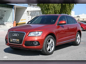 Audi  Q5  2014  Automatic  68,000 Km  4 Cylinder  Four Wheel Drive (4WD)  SUV  Red