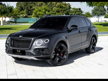 Bentley  Bentayga  2020  Automatic  56,000 Km  8 Cylinder  Four Wheel Drive (4WD)  SUV  Black  With Warranty