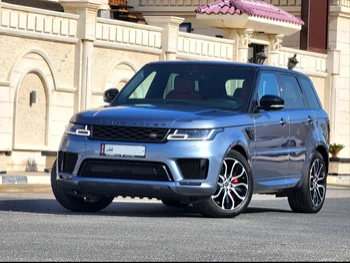  Land Rover  Range Rover  Sport Super charged  2020  Automatic  37,000 Km  8 Cylinder  Four Wheel Drive (4WD)  SUV  Blue  With Warranty
