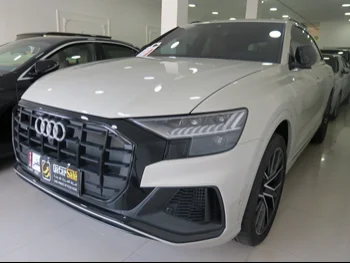 Audi  Q8  S-Line  2022  Automatic  3,000 Km  8 Cylinder  All Wheel Drive (AWD)  SUV  Gray  With Warranty