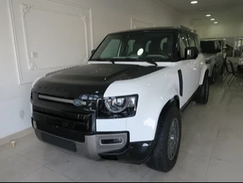 Land Rover  Defender  110 SE  2021  Automatic  100,000 Km  6 Cylinder  Four Wheel Drive (4WD)  SUV  White and Black  With Warranty