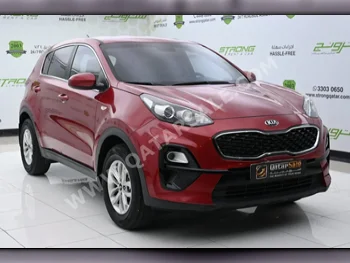 Kia  Sportage  2020  Automatic  90,000 Km  4 Cylinder  Front Wheel Drive (FWD)  SUV  Red  With Warranty
