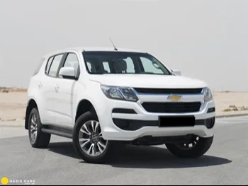 Chevrolet  TrailBlazer  LT  2019  Automatic  106,000 Km  6 Cylinder  Four Wheel Drive (4WD)  SUV  White  With Warranty
