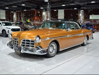 Chrysler  Imperial  1955  Automatic  2,486 Km  8 Cylinder  Four Wheel Drive (4WD)  Coupe / Sport  Gold