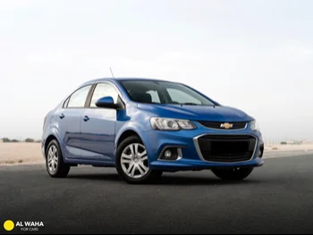 Chevrolet  Aveo  2018  Automatic  69,000 Km  4 Cylinder  Front Wheel Drive (FWD)  Sedan  Blue  With Warranty