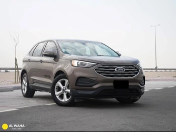 Ford  Edge  SE  2019  Automatic  57,000 Km  4 Cylinder  Front Wheel Drive (FWD)  SUV  Brown  With Warranty