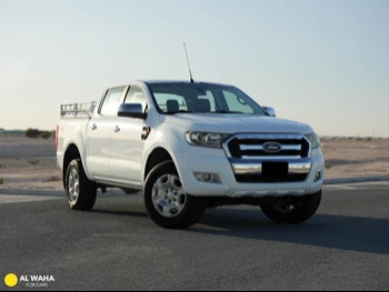 Ford  Ranger  XLT  2016  Manual  78,000 Km  4 Cylinder  Four Wheel Drive (4WD)  Pick Up  White