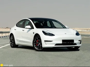 Tesla  Model 3  Performance  2022  Automatic  0 Km  0 Cylinder  All Wheel Drive (AWD)  Sedan  White  With Warranty