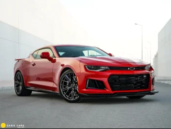 Chevrolet  Camaro  ZL1  2022  Automatic  13,000 Km  8 Cylinder  Rear Wheel Drive (RWD)  Coupe / Sport  Red  With Warranty