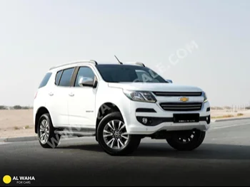 Chevrolet  TrailBlazer  LTZ  2019  Automatic  76,000 Km  6 Cylinder  Rear Wheel Drive (RWD)  SUV  White