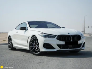 BMW  M-Series  850 i  2019  Automatic  27,000 Km  8 Cylinder  All Wheel Drive (AWD)  Coupe / Sport  White  With Warranty