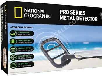 Metal Detector 2021  National Geographic  Multicolor  55 CM  130 CM  1.06 kg  undefined  Waterproof Coil  LCD Screen  Bluetooth  Pinpoint Locating  Backlight