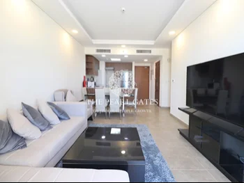 2 Bedrooms  Apartment  For Rent  in Lusail -  Al Erkyah  Fully Furnished