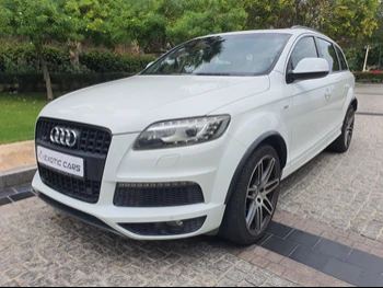 Audi  Q7  2013  Automatic  83,000 Km  6 Cylinder  Four Wheel Drive (4WD)  SUV  White
