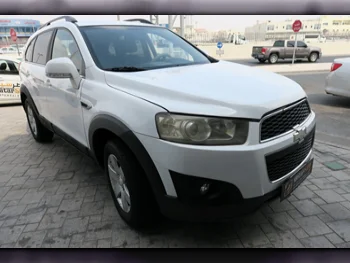 Chevrolet  Captiva  2013  Automatic  173,000 Km  4 Cylinder  Front Wheel Drive (FWD)  SUV  White  With Warranty
